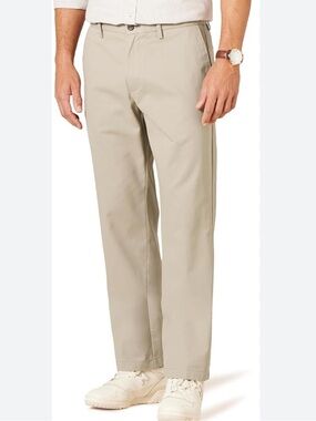 Amazon Essentials Classic-Fit Wrinkle-Resistant Flat-Front Chino Pant, 33W x 28L